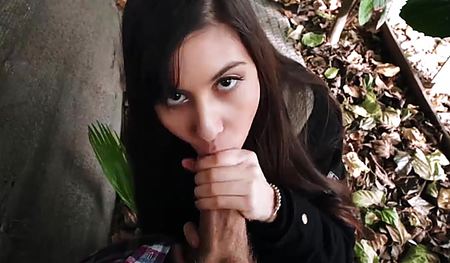 Подрочила член и встала раком